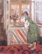 Henri Matisse Young Girl in a Green Dress (mk35) oil painting on canvas